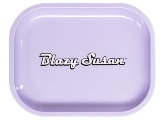 Photograph of product: ESD | Blazy Susan | Tray | Stainless Steel | Purple | 1