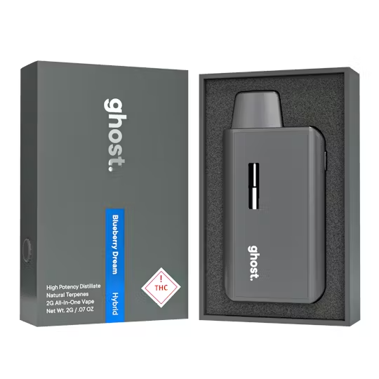 Photograph of product: Ghost - 2g Disposable Vape - Blueberry Dream (H)