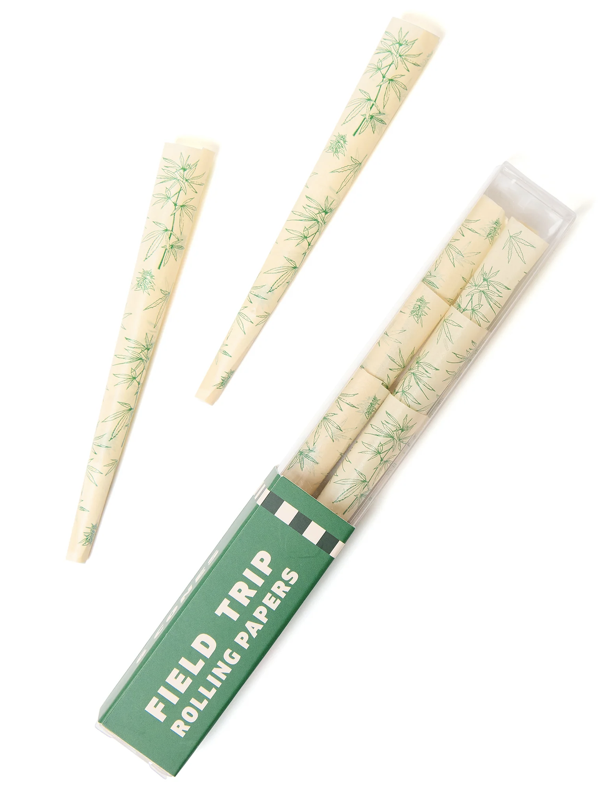 Photograph of product: Field Trip Printed Cones  | 6 Pack | Botanical