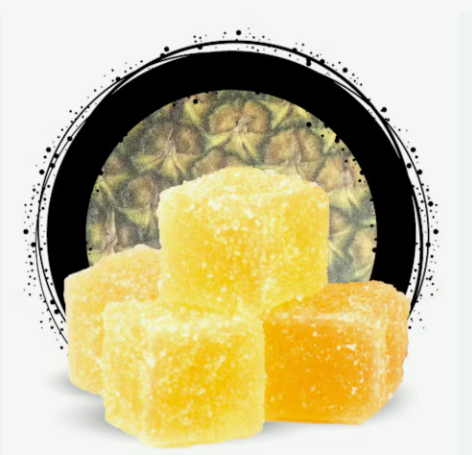 Photograph of product: Pineapple Soft Chews | 100mg