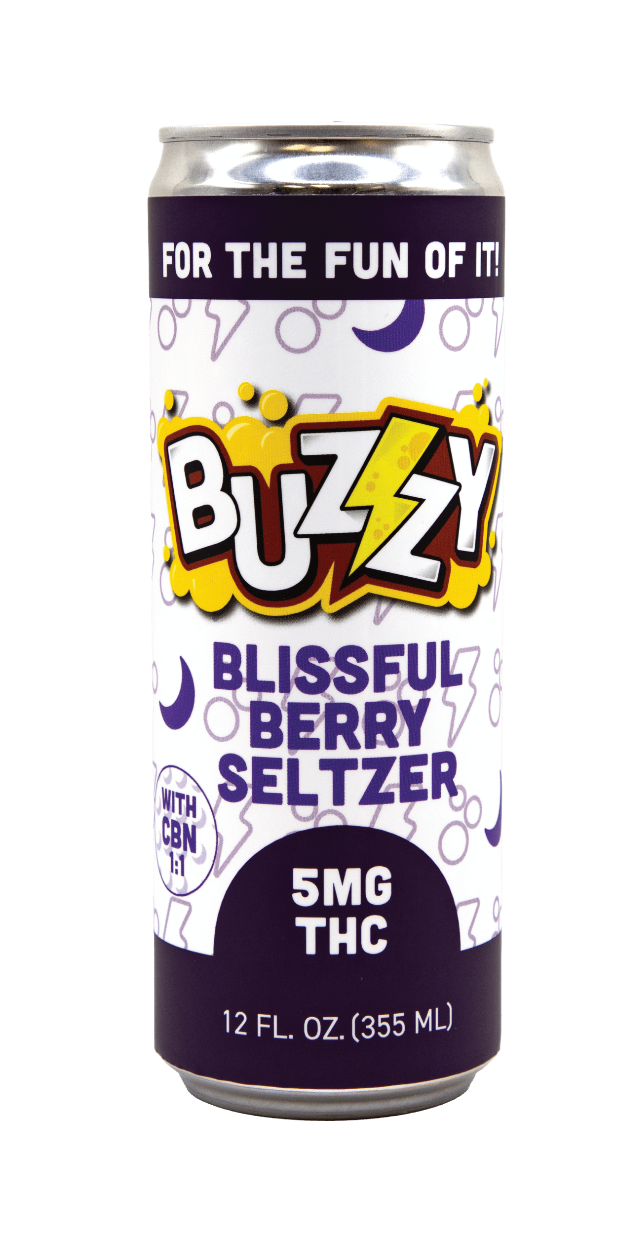 Photograph of product: Blissful Berry CBN:TH-oui Seltzer
