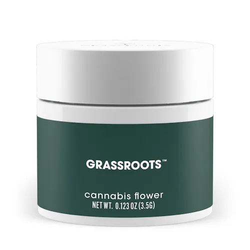 Photograph of product: Grassroots | Flower | Stardawg x Northern Lights | 3.5g