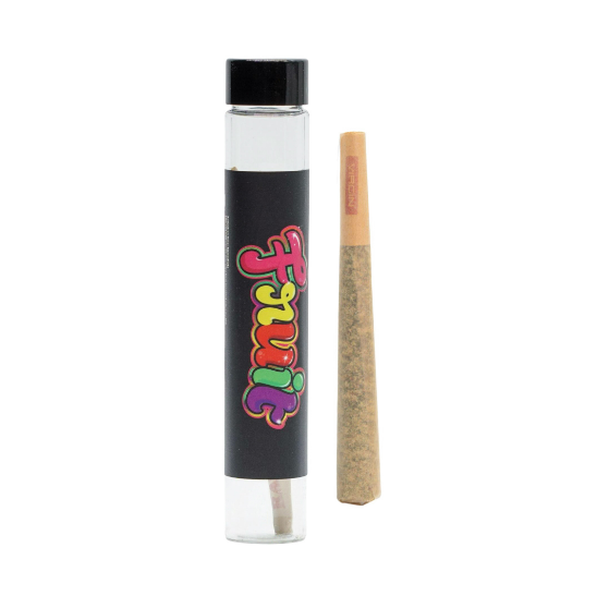 Photograph of product: Fruit & Fuel - Preroll - Rainbow Runtz (1g)