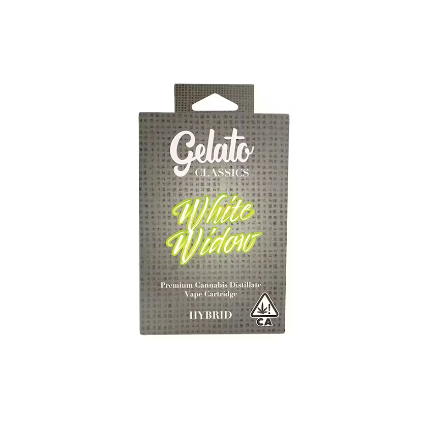 Photograph of product: GELATO- WHITE WIDOW- CARTRIDGE