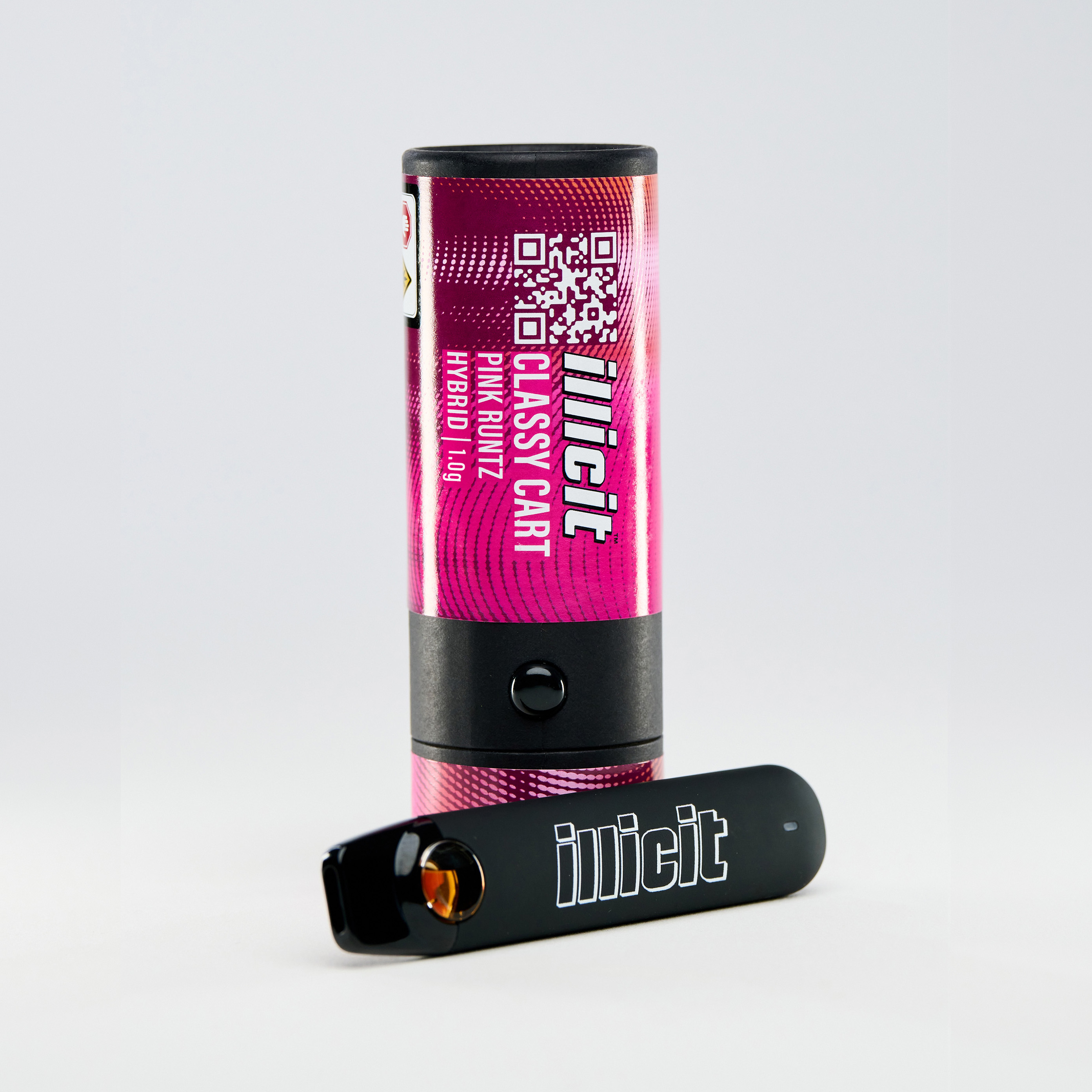 Photograph of product: Pink Runtz Classy Cart Disposable Vape 1g