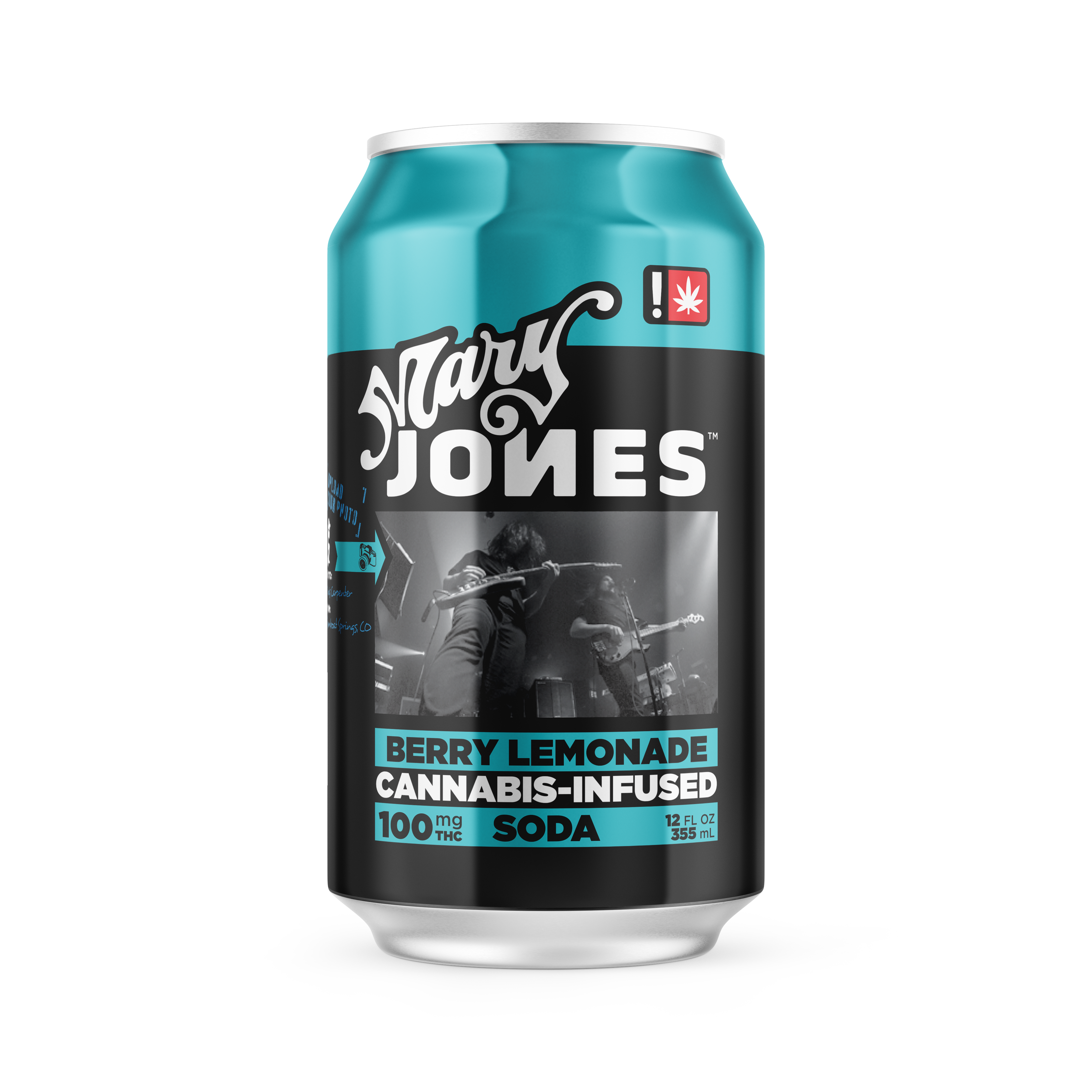 Photograph of product: Mary Jones Soda: Berry Lemonade