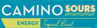 Photograph of product: CAMINO SOURS TROPICAL BURST  2:2:1 (TH-oui:CAFFEINE:TH-ouiV) GUMMIES 200MG