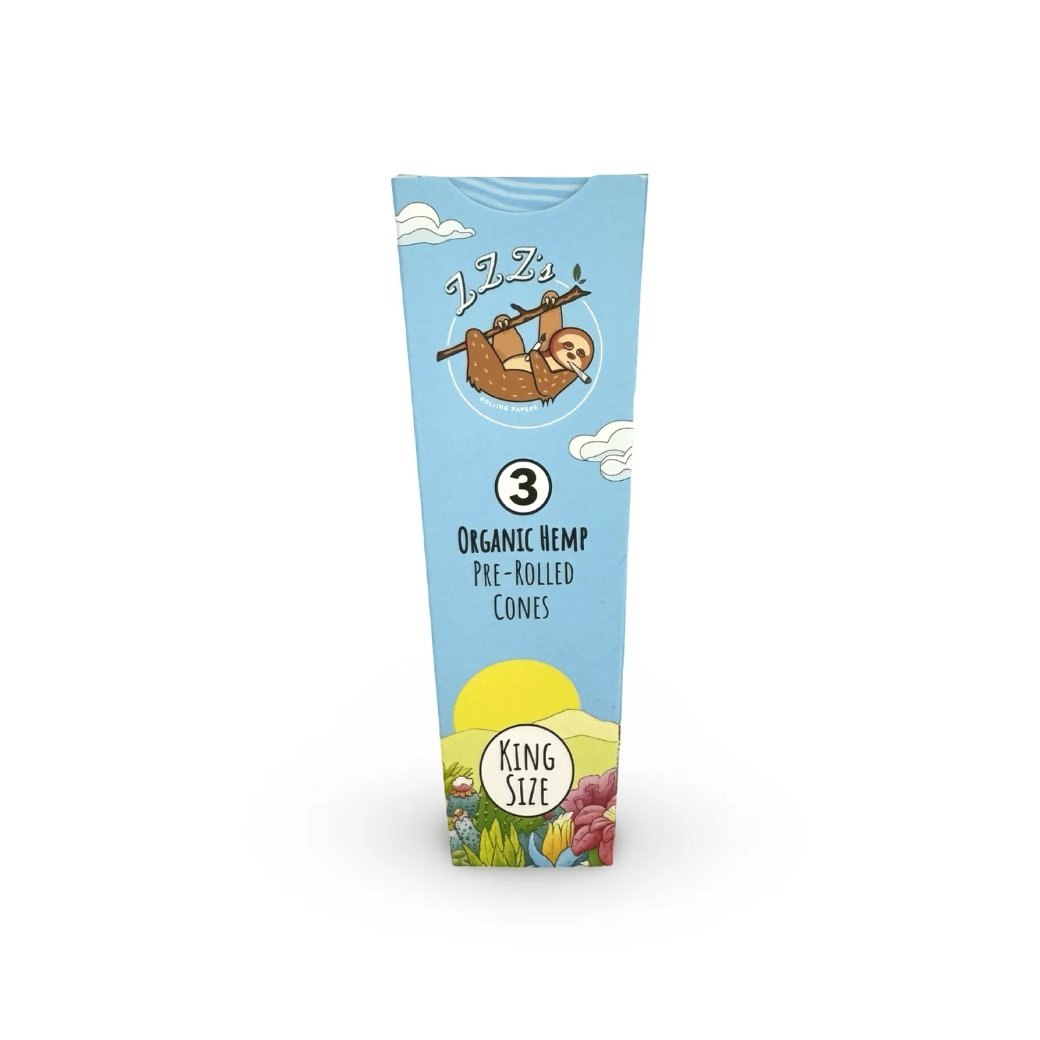 Photograph of product: Organic Hemp Pre-Rolled Cones | King Size | 3pk