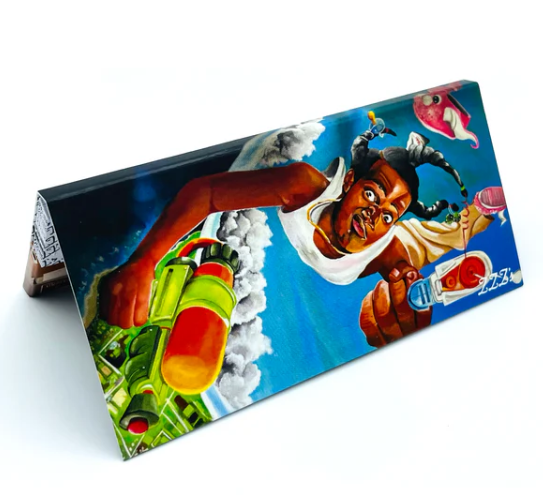 Photograph of product: "Break Yoself Fool" King Size Slim Rolling Papers
