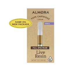 Photograph of product: Donny Burger (I) Live Resin CARTRIDGE 1g - Almora Farm