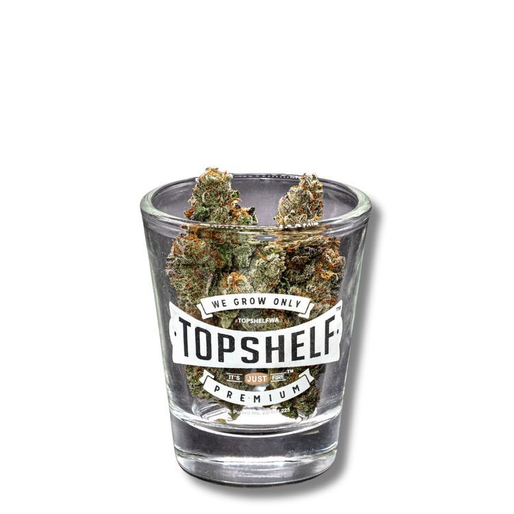 Photograph of product: Blue Dream Dubshot Flower (Top Shelf) - 2g