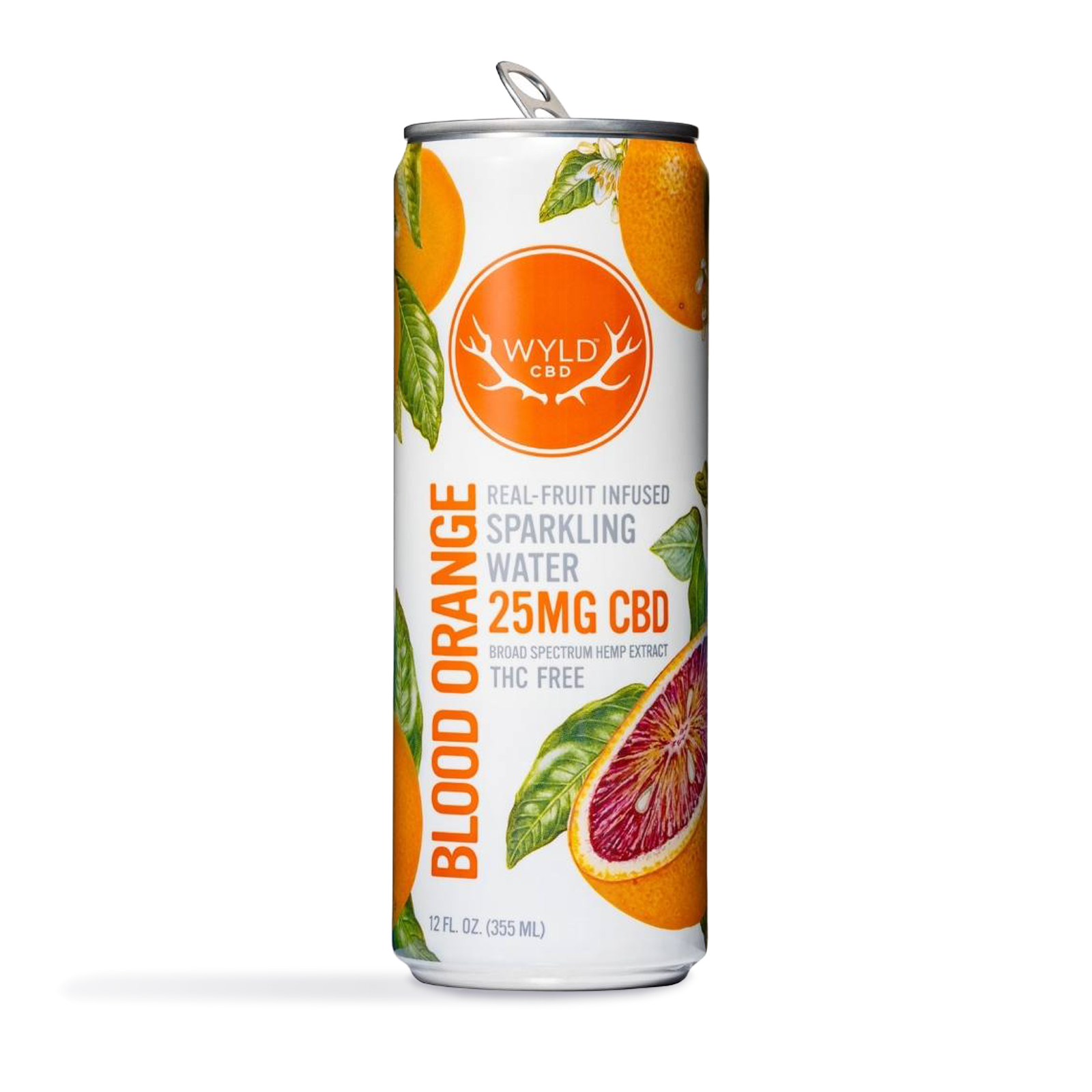 Photograph of Product: Blood Orange CBD Sparkling Water | Single