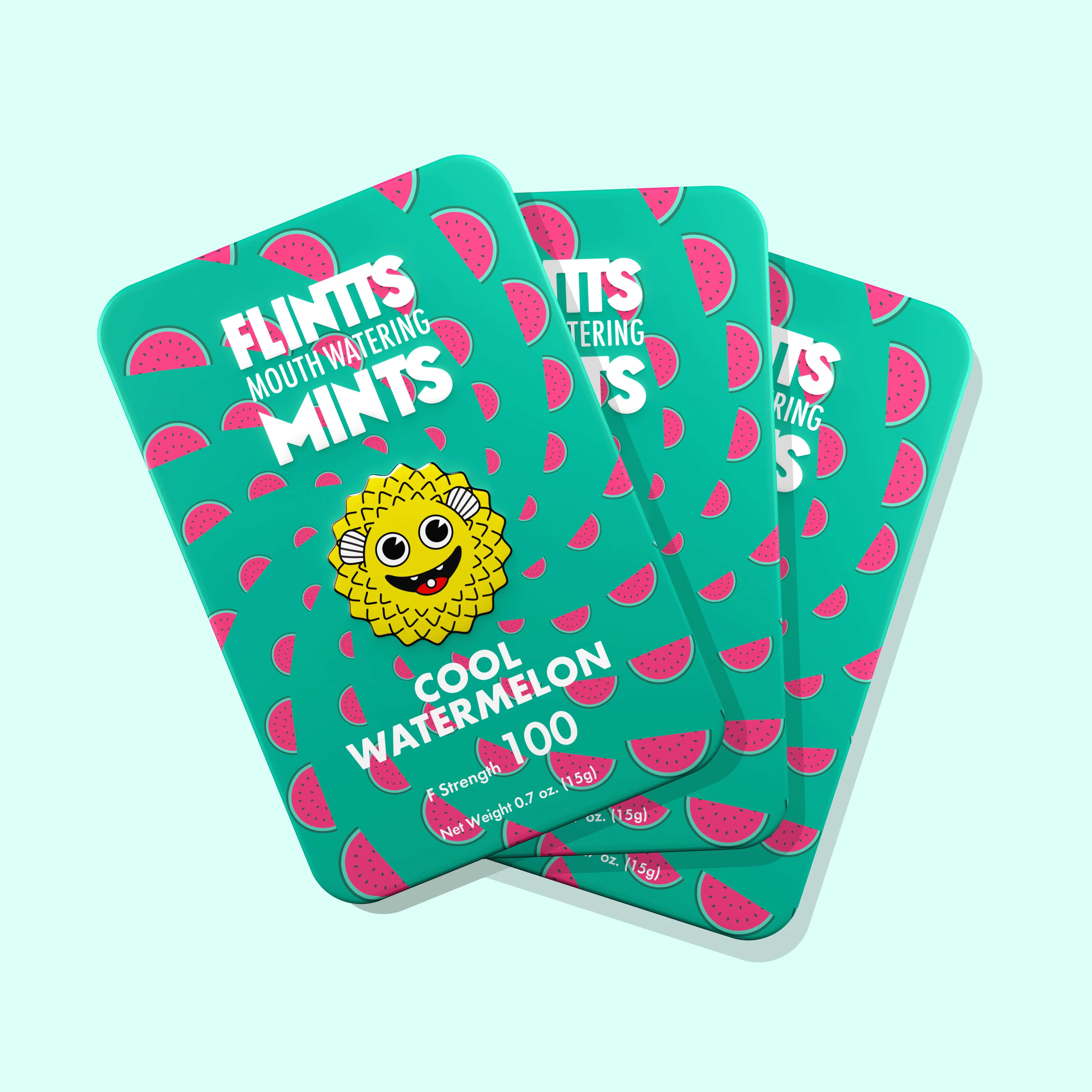 Photograph of product: Flintts Mints Cool Watermelon F-100