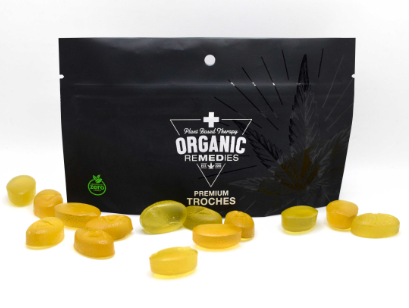 Photograph of product: Limeade Live Resin Troches | 100mg/15pk (1500mg)