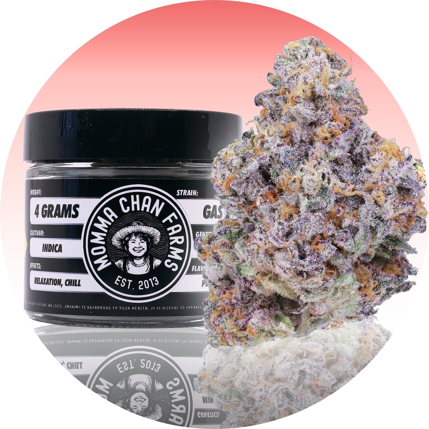 Photograph of Product: Momma Chan Farms - Gas Face OG Preroll Blunt 1g
