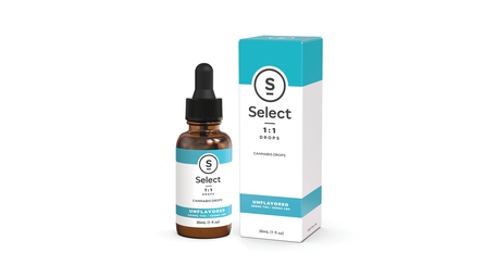 Photograph of product: Select 1:1 Unflavored Drops