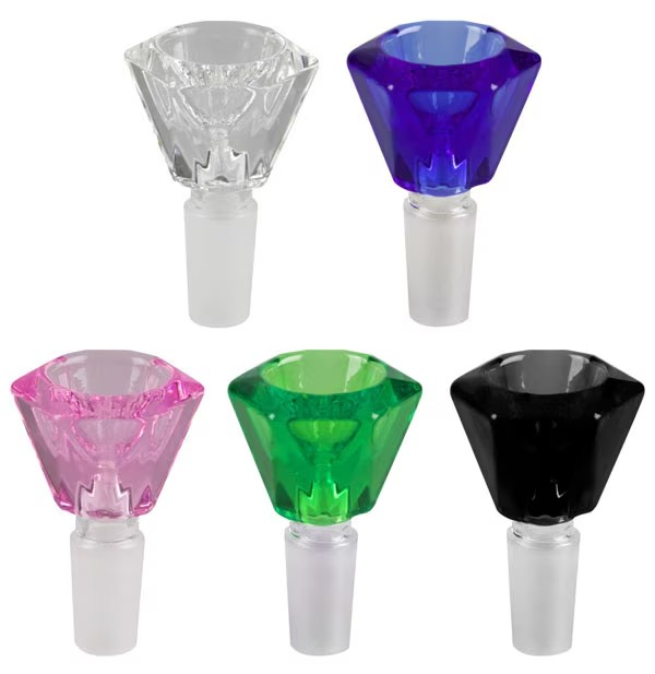 Photograph of product: Generic Diamond Herb Slides 14mm Male Assorted