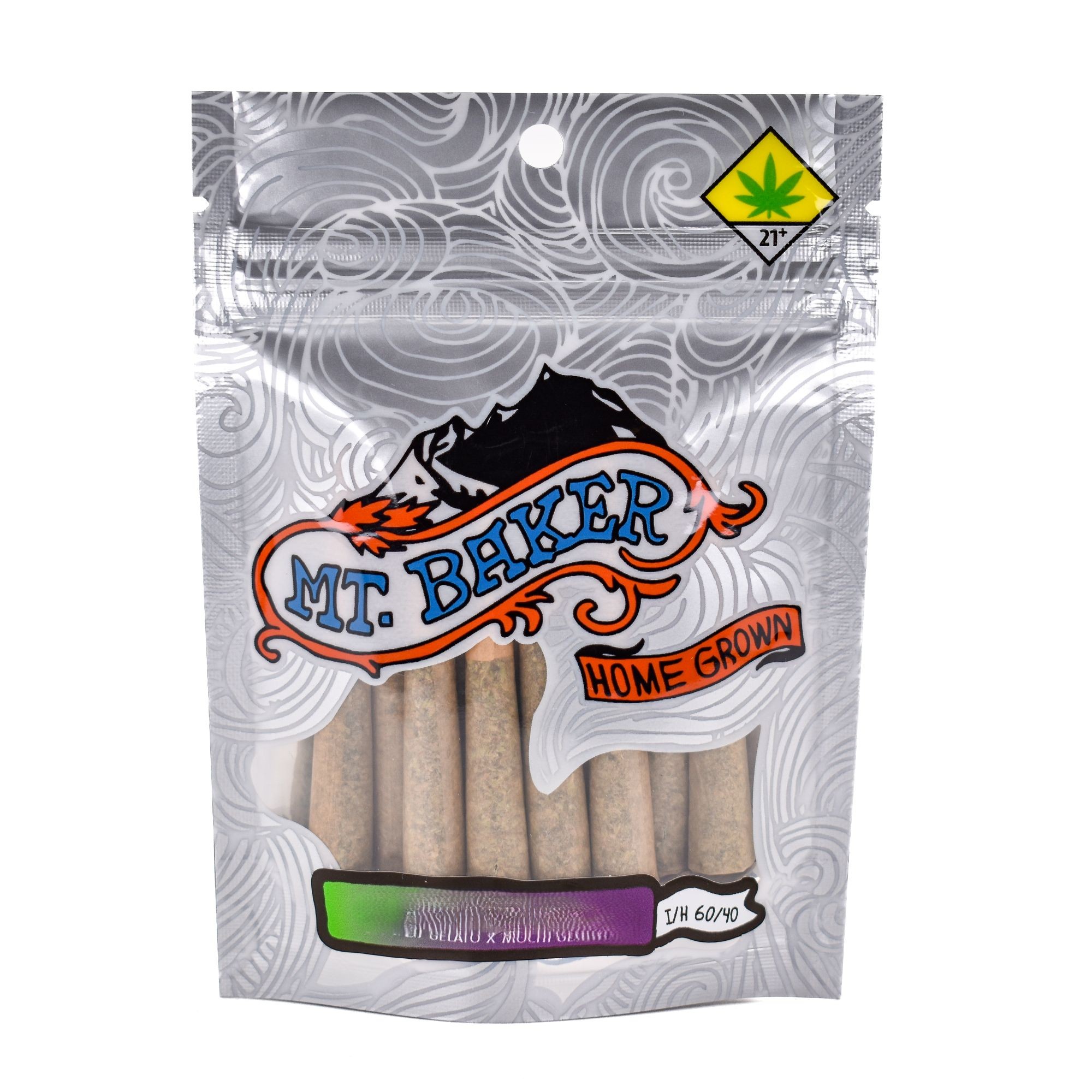 Photograph of product: Rainbow Ripz [DOH] 10pk - by Mt Baker Homegrown