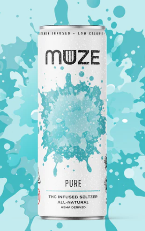 Photograph of product: Beverage | MUZE | Pure Seltzer | Single