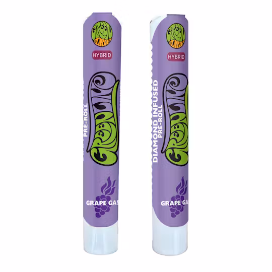 Photograph of product: Greenline | Grape Gas | Diamond Infused