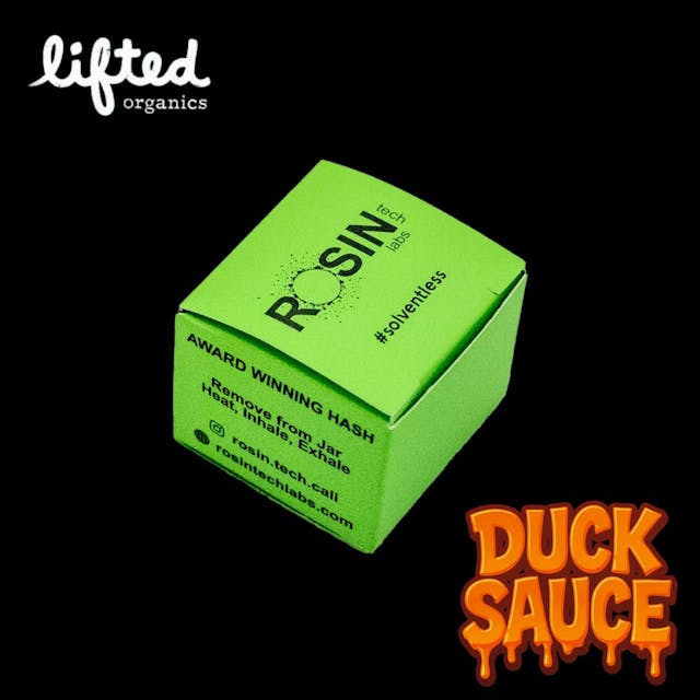 Photograph of product: Duck Sauce 1g Cold Cure Rosin - 