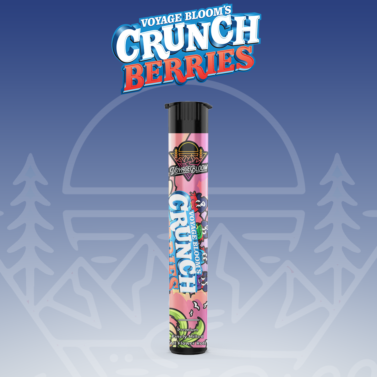 Photograph of Product: CRUNCH BERRIES 1G PRE ROLL