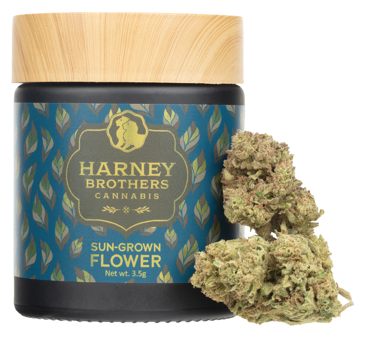 Photograph of product: Harney Brothers | Hella Jelly Flower | 3.5g
