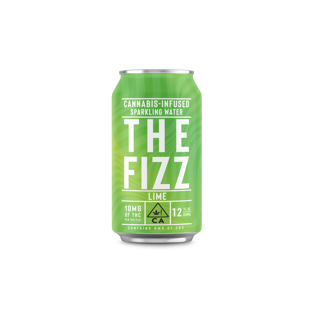 Photograph of product: LIME 10MG SPARKLING WATER