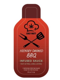 Photograph of product: Cheff Matt - Hickory Smokey BBQ Sauce - 10mg