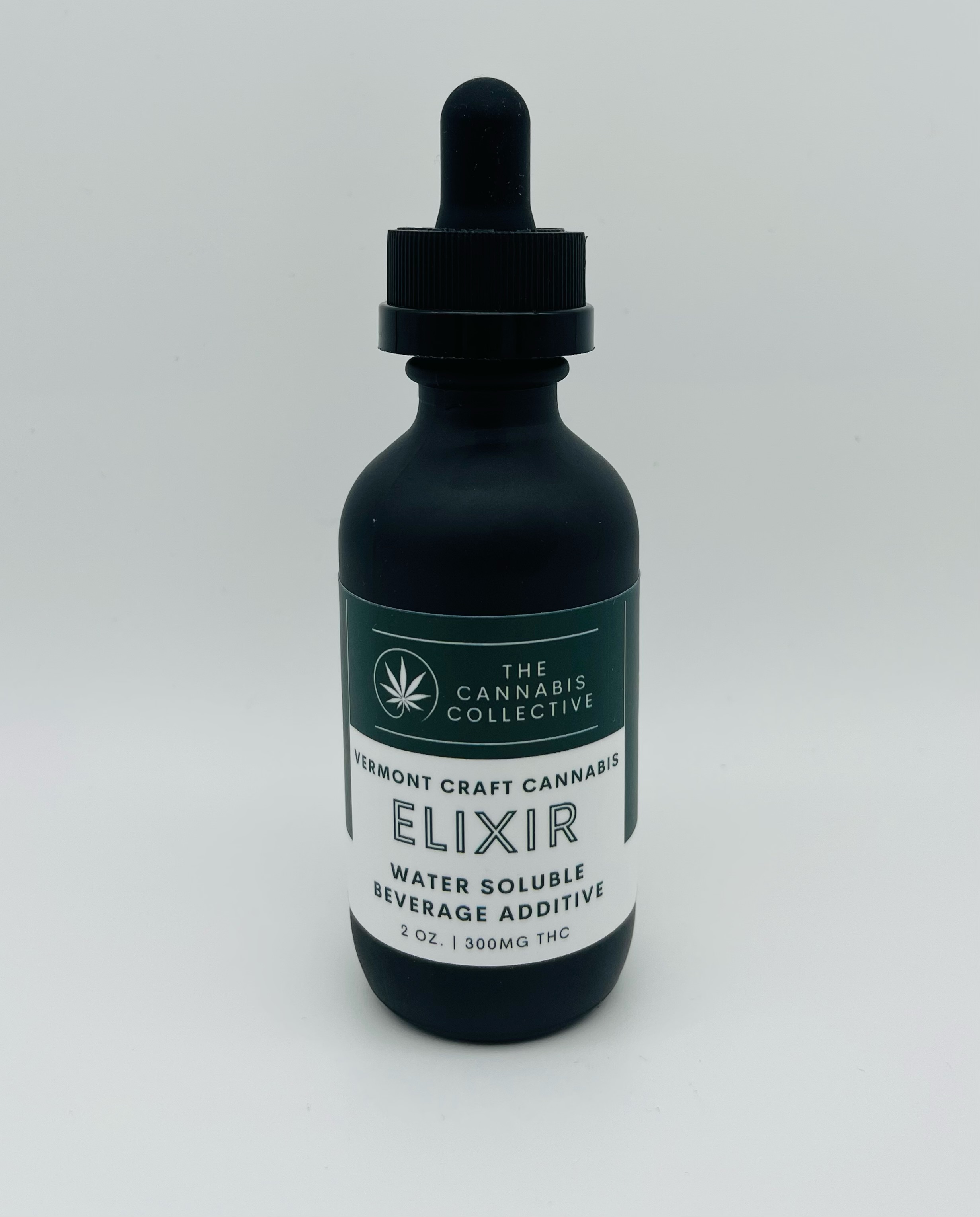 Photograph of product: The Oui'd Collective |  Elixir Water Soluble Drink Additive Tincture | Tincture | 5 mg x 60