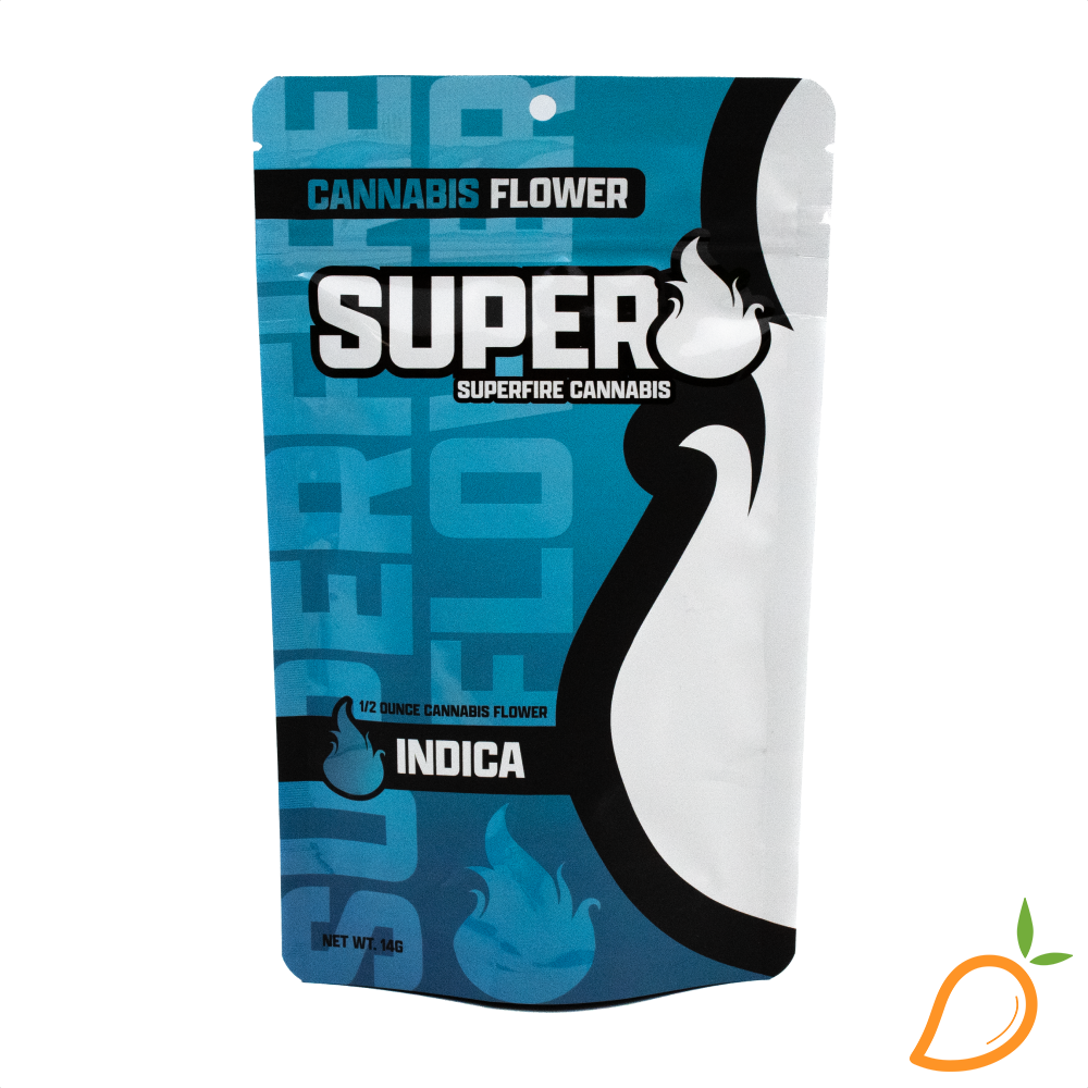 Photograph of product: 14g Permanent Marker Prepackaged Flower Superfire