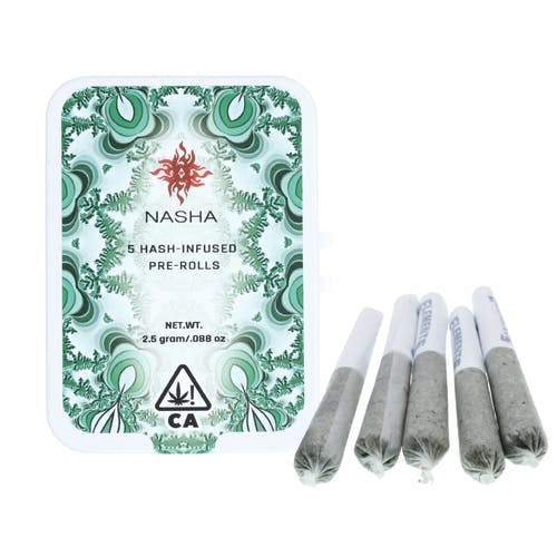 Photograph of product: au chocolat Infused PreRolls - 5 pack- G Tank x Modified Bananas - 