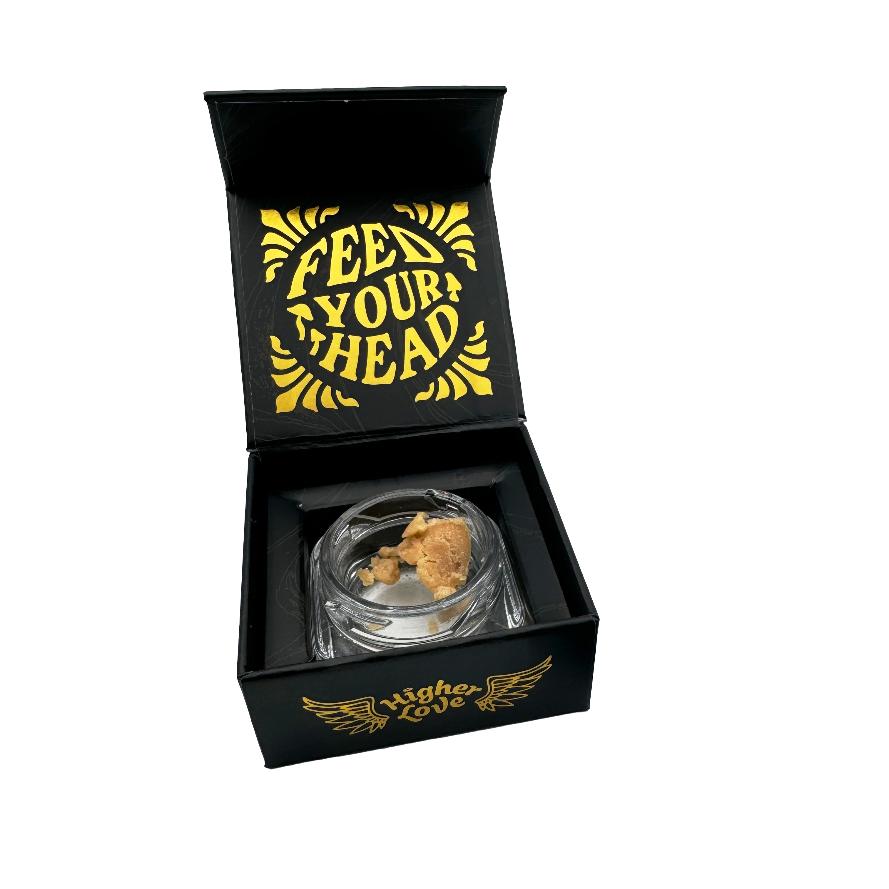 Photograph of product: Higher Love Tokyo Drip Cured Resin Badder | 1g