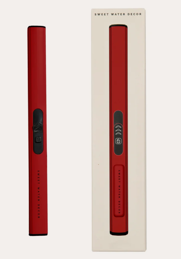 Photograph of product: Sweet Water Decor - USB Rechargeable Lighter (Red)
