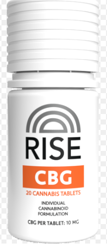 Photograph of product: Rise Cbg | Tablets 20ct.