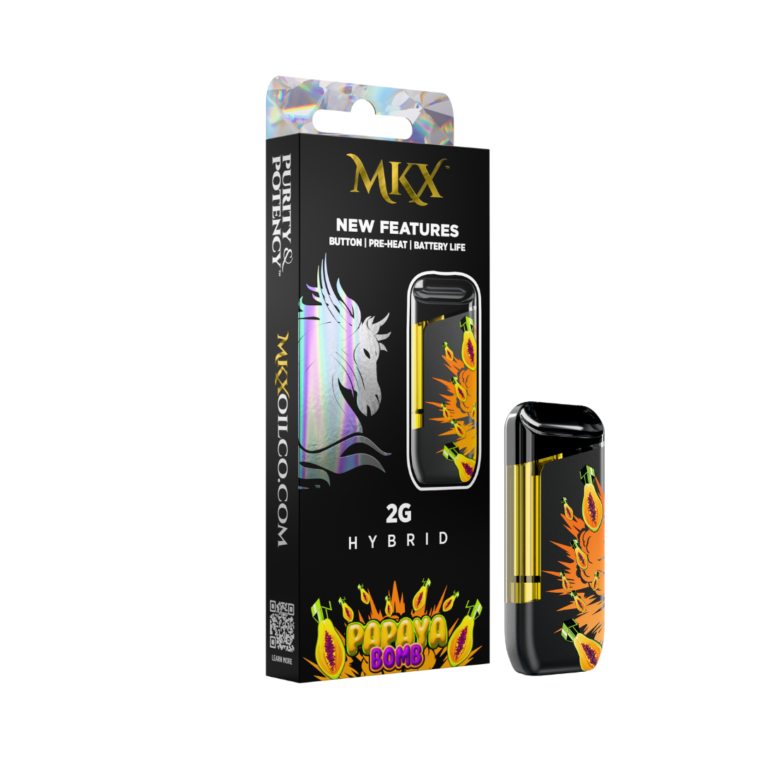 Photograph of product: MKX - PAPAYA BOMB - DISPOSABLE VAPE - 2G