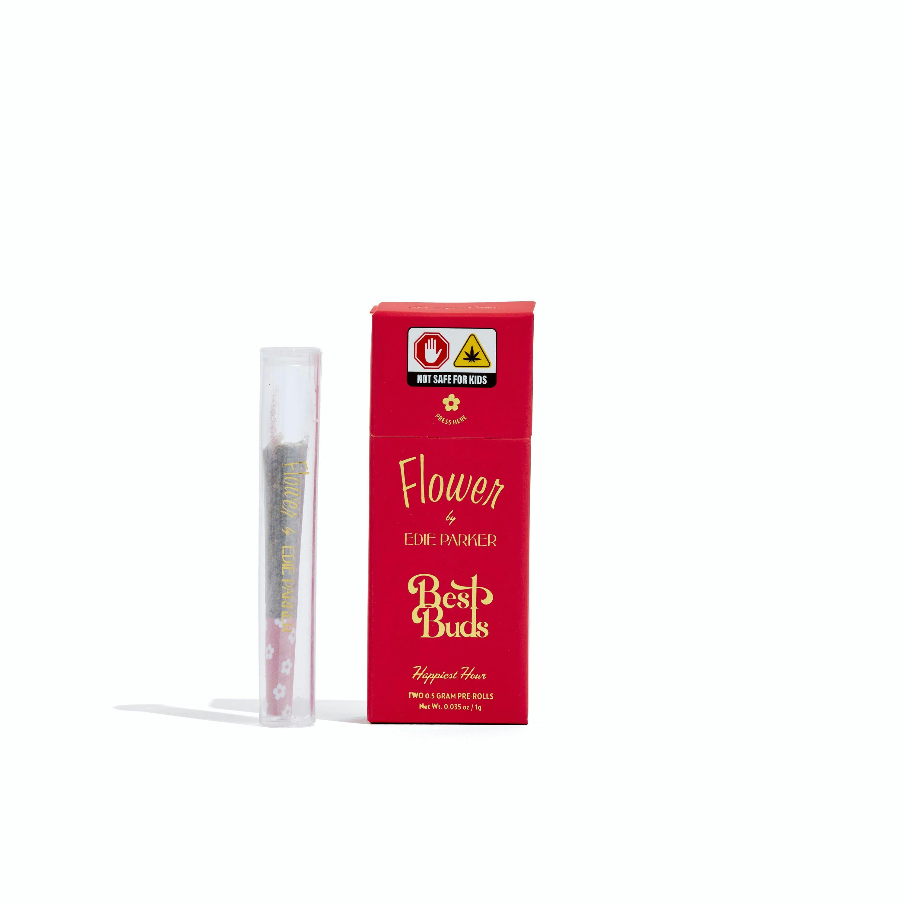 Photograph of product: Edie Parker Pre-Roll 2pk/1g- Happiest Hour