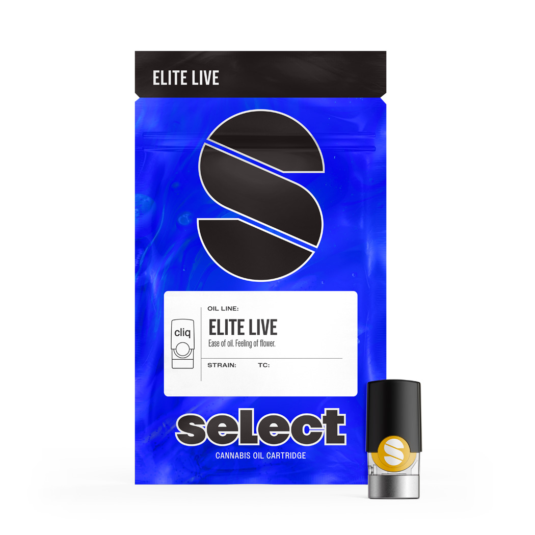 Photograph of product: Elite Live Resin Garlic Cookies CLIQ 1g
