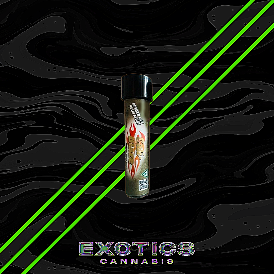 Photograph of product: Cali-Blaze - Blue Muffin Live Resin Infused Donut Blunt (3/$20)