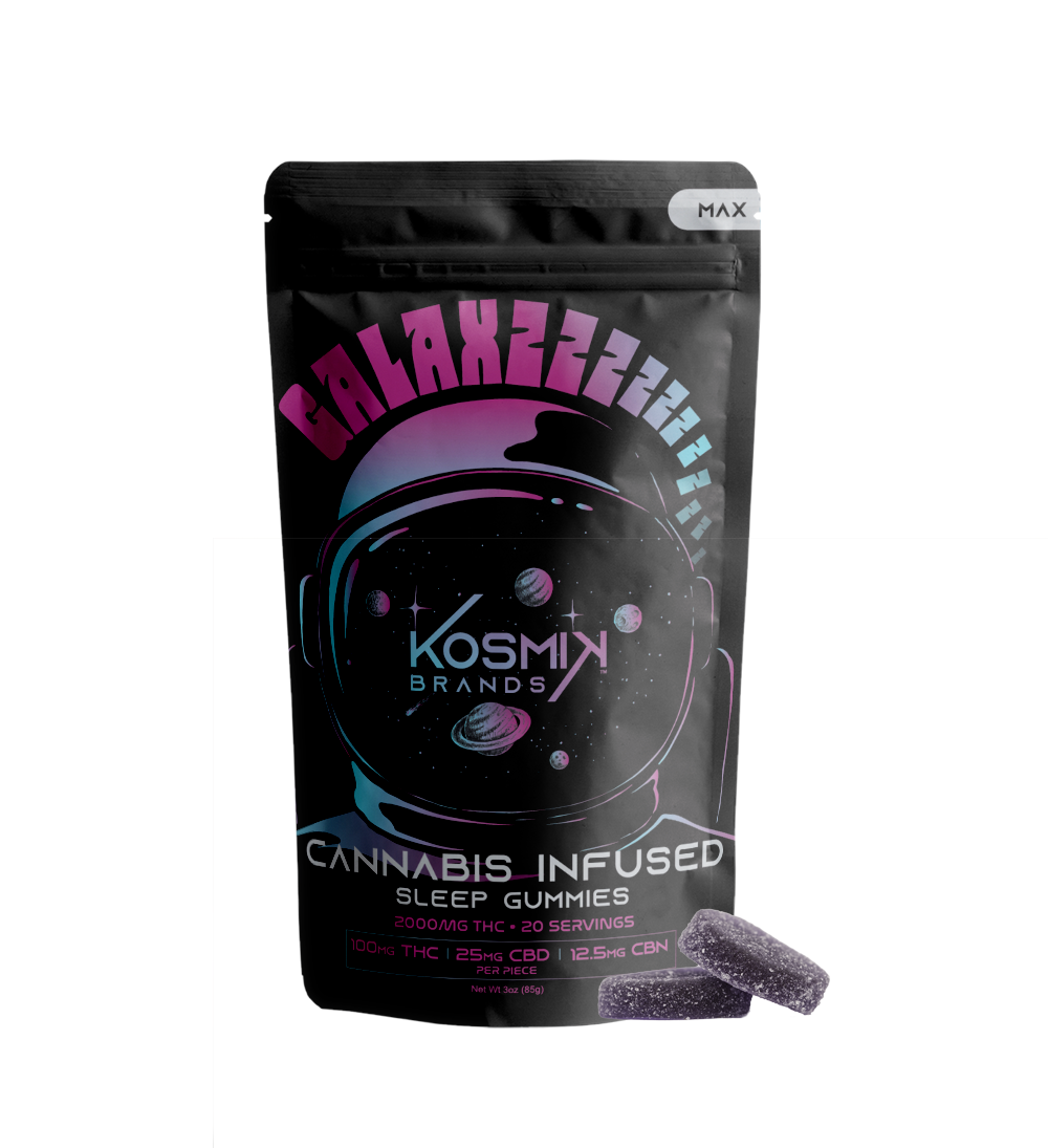 Photograph of product: Kosmik-2000mg Gummy-MAX-Galaxzzz