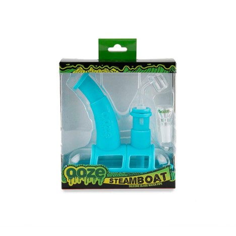 Photograph of product: Steamboat Silicone Bubbler | Assorted Colors
