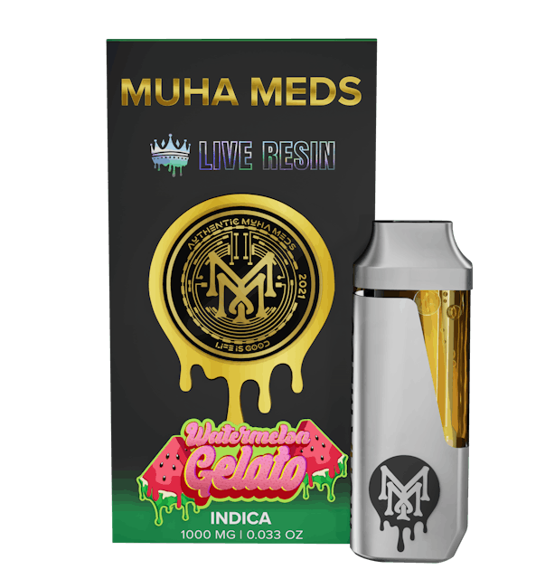 Photograph of product: Watermelon Gelato | Live Resin AIO 1g