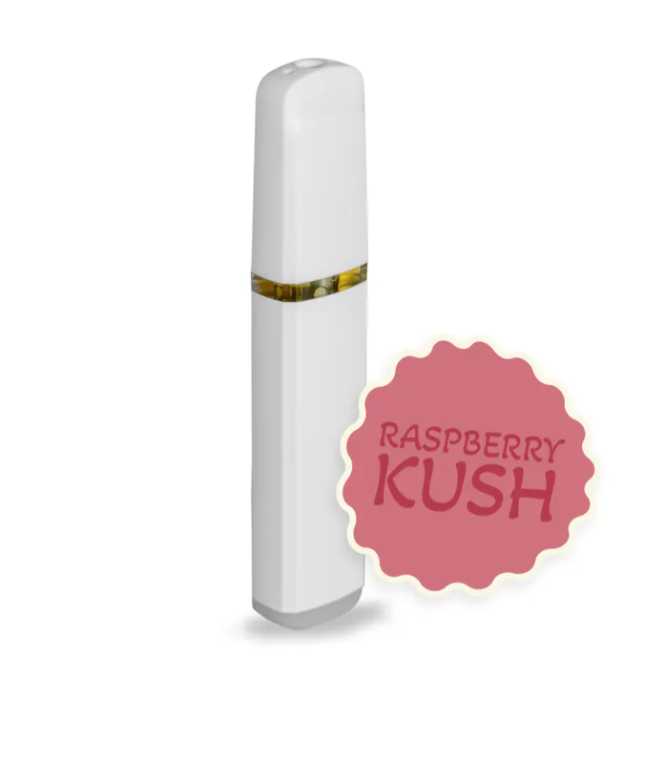 Photograph of product: District Oui'd - Raspberry Kush Disposable (2g)