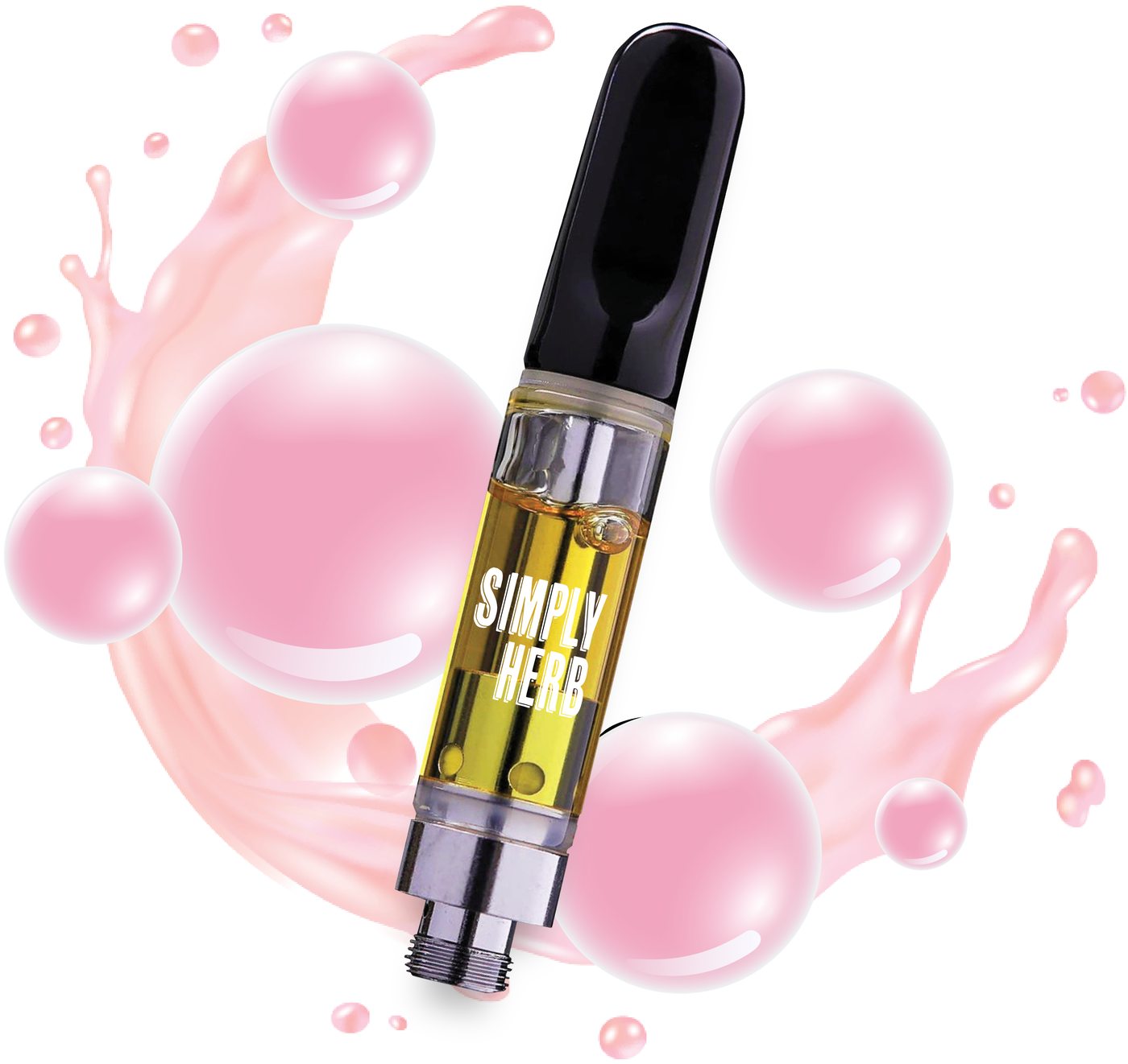 Photograph of product: Simply Herb Bubble Trouble (H) Cartridge 1g