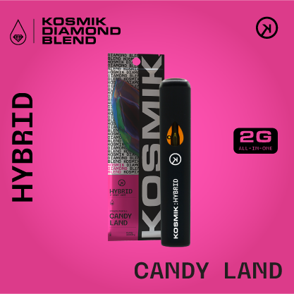 Photograph of product: Kosmik | Candy Land Liquid Diamond Blend Disposable | 2.0g