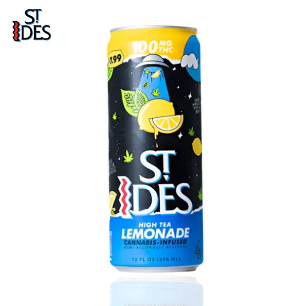 Photograph of product: St. Ides - Lemonade High Tea - 100mg TH-oui - Single - 