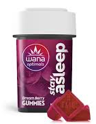 Photograph of product: Wana | Optimal Gummies | Stay Asleep | 100mg