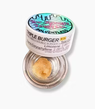 Photograph of product: Ice Kream au chocolat Co - Triple Burger - 1g Live Rosin