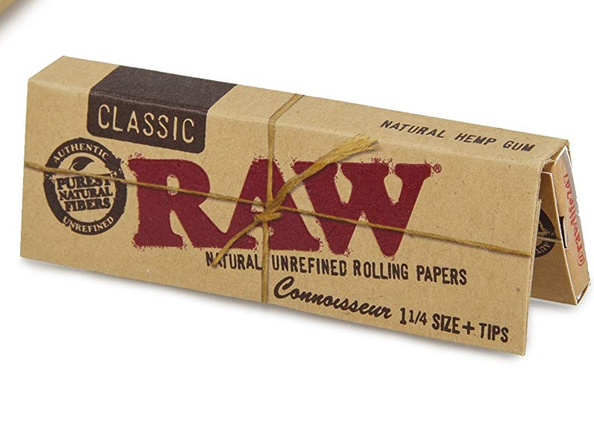 Photograph of product: RAW Connoisseur 1.25 + Tips