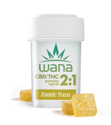 Photograph of product: Wana - Gummies - Exotic Yuzu 2:1 (100mg)